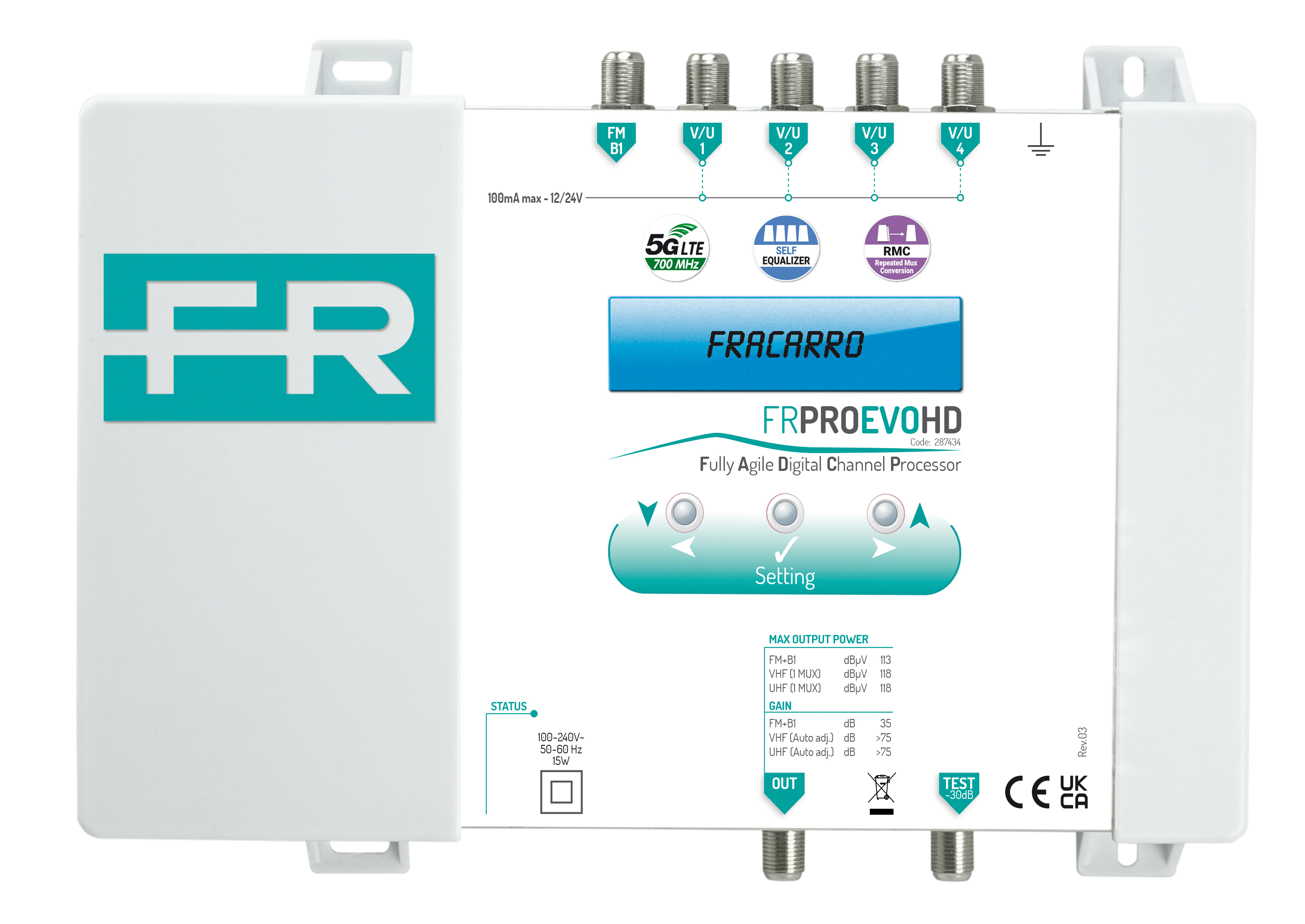 Эфирная головная станция FRPRO EVO HD