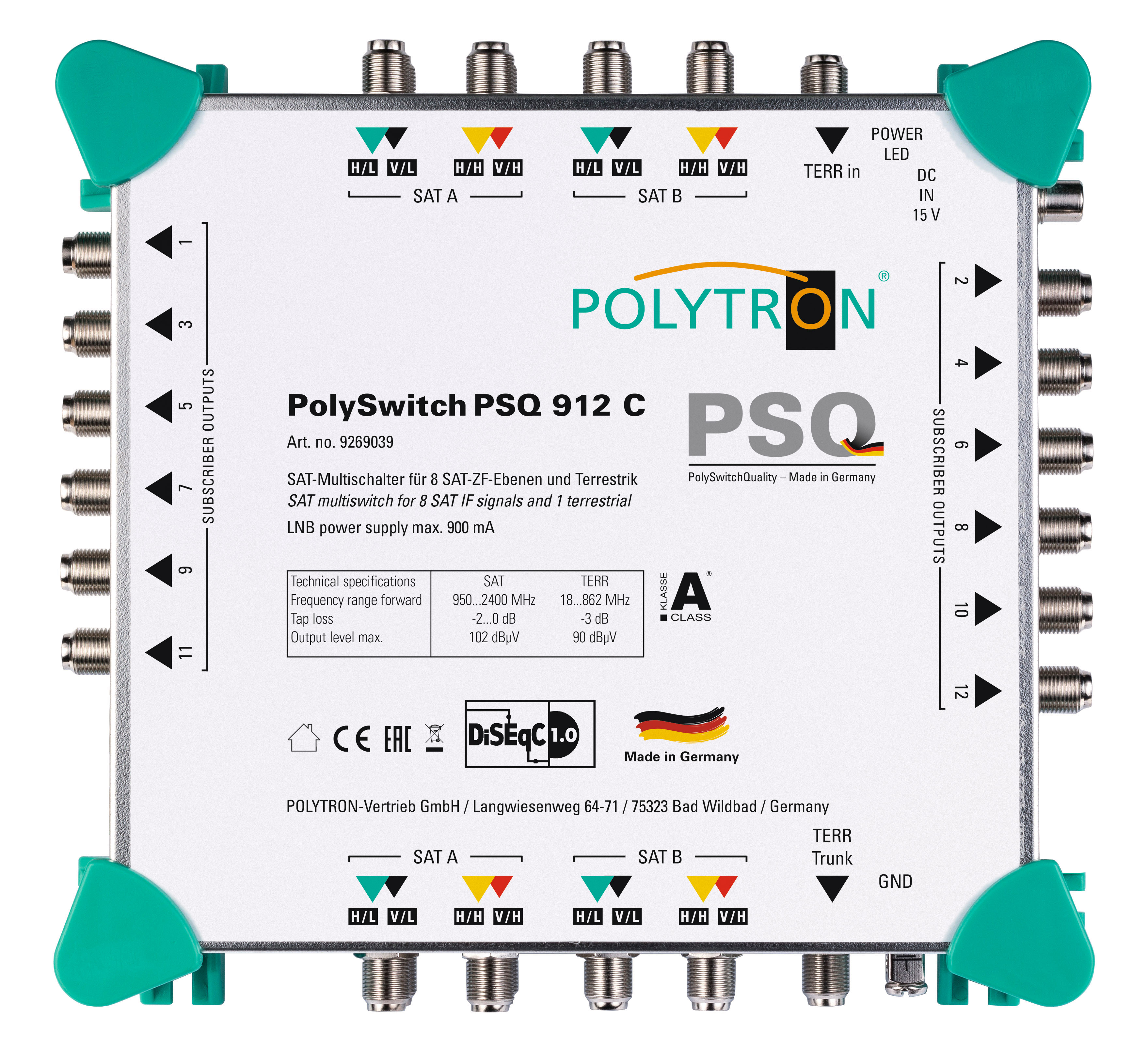 Sat b. Sat мультисвитч. PSQ Transformpackage.