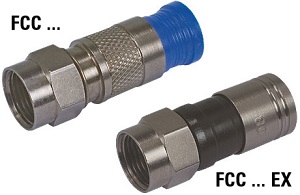 Компрессионный F-коннектор FCC 6-49 EX